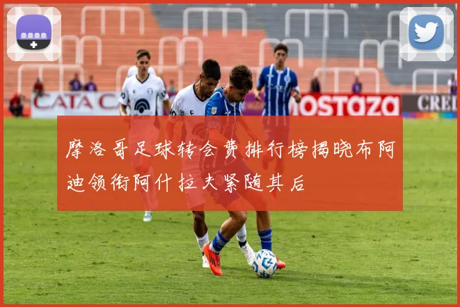 摩洛哥足球转会费排行榜揭晓布阿迪领衔阿什拉夫紧随其后